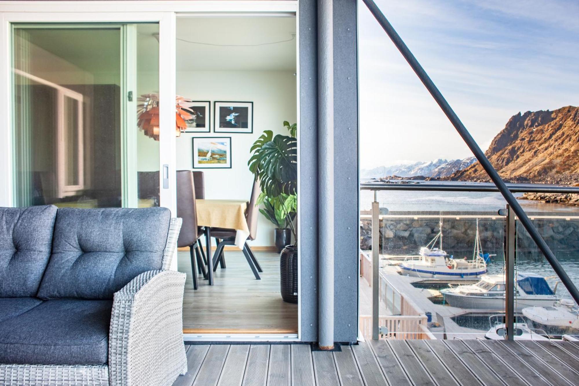 Gjermesoy Luxury Apartment Ballstad Kültér fotó